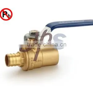 Hot Forging Lead Free Brass Pex Ball Valve thumbnail-2