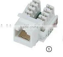 Cat5E UTP Keystone Jack 8P8C thumbnail-1