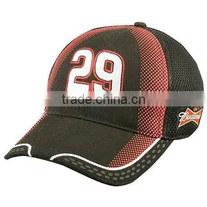 Custom 6 Panel Flex Fitted Racing Hat thumbnail-1