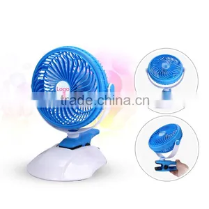 Unique New Design Clip Mini Fan Portable Fan With USB Rechargeable thumbnail-4
