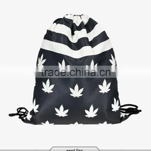 High Quality Drawstring Sport Backpack With Cute Printing thumbnail-1