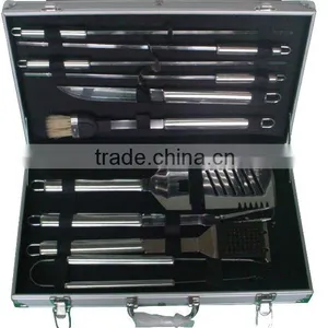 Hotsell 10 PCS Stainless Steel Barbecue Tool Set thumbnail-1
