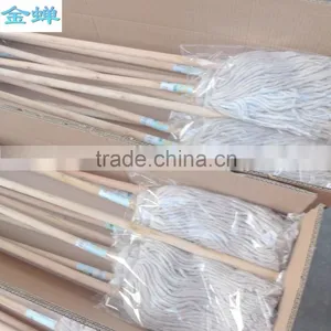 Wooden Handle Cotton Mop thumbnail-1