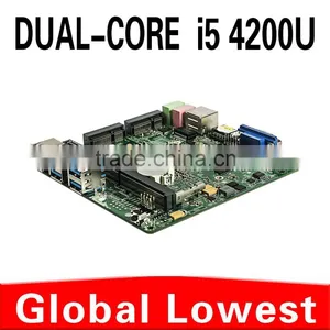 Wholesale Mini PC Computer Industrial Motherboard Single Board Computer X31-4200u Support Win7/XP/Win 8 thumbnail-1
