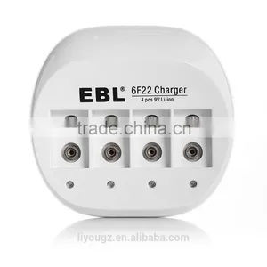 2016 Wholesale Price 9V Portable Battery Charger For Li-ion Rechargeable Batteries, 4 Bay thumbnail-1