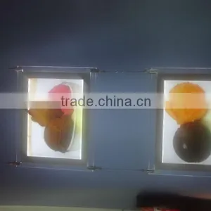 Frameless Crystal LED Photography Light Box thumbnail-1