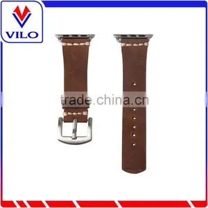 For Apple Watch Genuine Leather Original Watch Band With Connection Adapter Clip thumbnail-6