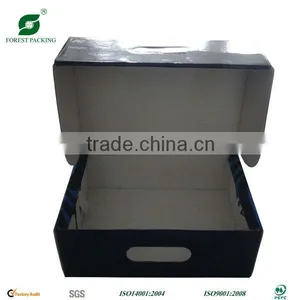 GLOSS BLACK CARDBOARD BOX thumbnail-1
