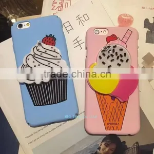 Fashion Mobile Ice Cream Shape PC Hard Case For IPhone 5/6s/6 Plus Phone Covers thumbnail-1