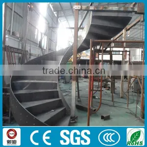 Exterior Outdoor Composite Stair Tread for Steel Staircase thumbnail-5