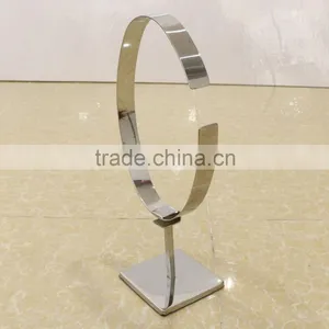 Mirror Metal C Ring Belt Display Stand thumbnail-1