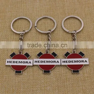Custom Shape Color Filled Superman Engraved Metal Keychain thumbnail-1
