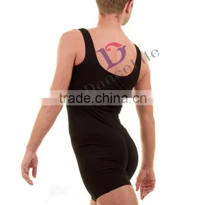 A2626 Black Dance Unitard Wholesale Tank Ballet Unitards thumbnail-3
