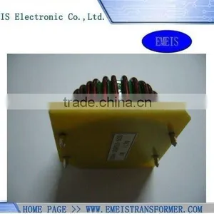 Low Frequency Horizental Toroidal PCB Mounted Transformer With Base thumbnail-1