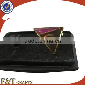 New Style Hot Sales Soft Enamel Epoxy Plating Gold Metal Cufflink/cufflink Manufacturer thumbnail-3