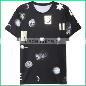 Custom Cheap Dry Fit Mans t Shirts or Custom Printed 3dt-shirt and Print Tshirt Sample Design for Men With 3Dprinting thumbnail-3