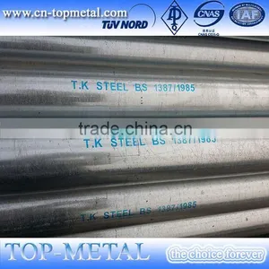 Astm A135/a795 Erw Galvanized Pipes thumbnail-6