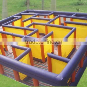 Newdesign Inflatable Labyrinth Maze Game for Amusement Park thumbnail-1