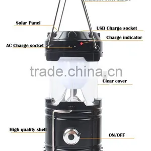 5VDC Solar LED Flashlight With 6000-6500K thumbnail-4