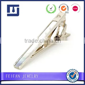 High-end Fashion Logo Cufflink Tie Clip Tie Bar With Box thumbnail-1