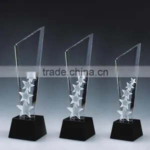 2015 New Design Crafts With Horseshoe K9 Crystal Trophy Souvenir Custom Crystal Trophy thumbnail-6