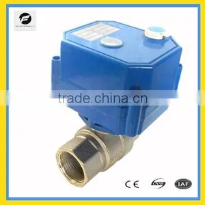 2-way Electric Operated Valve With Manual Override 3-6V,9-24V, 85-265v for Reuse of Rainwater System thumbnail-1