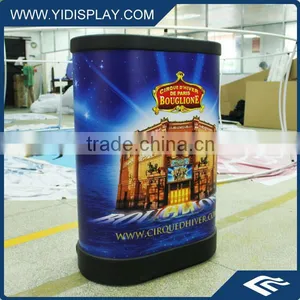 Oval Display Case for Trade Show thumbnail-1