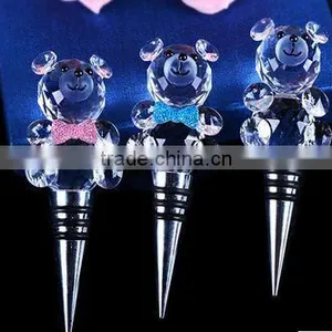 Cheap And High Quality Crystal Animal Wine Bottle Stopper thumbnail-3