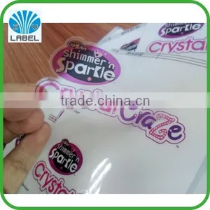 Printing Custom Waterproof Self Adhesive Sticker,Adhesive Waterproof Vinyl Bottle Labels,Body Wash Label thumbnail-2