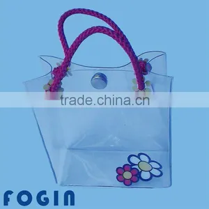 PVC Cosmetic Bag With Handle thumbnail-1