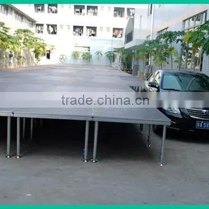 RP Stage Carpet Rental Stage System Mobile Folding Stage thumbnail-1