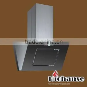 Dark Glass Island Cooker Hoods HL9172F-S thumbnail-1