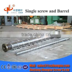 Silicon Rubber Extruder Screw and Barrel/Feed Rubber Screw Barrel for Rubber Machine thumbnail-2