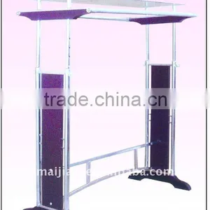 Chrome Clothes Display Racks With Hanger thumbnail-1