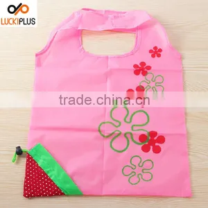 Luckiplus Fruit Shopping Bag Foldable Tote Shopping Bag Spacious and Portable Strawberry Customized thumbnail-4