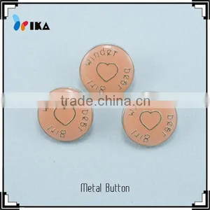 Fashional Designer Jean Jacket Metal Buttons With Best Service thumbnail-1