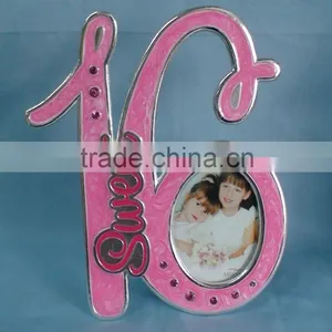 Sweet Honey Girl Metal Zinc Alloy Photo Frame thumbnail-1