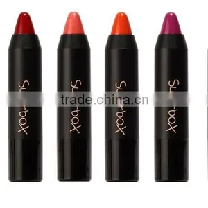 Newest 12 Fashion Colors Name Sugar Box Mini Water Sense Lip Stick Lipstick Pencil, Long Lasting Than Kiss Proof thumbnail-5