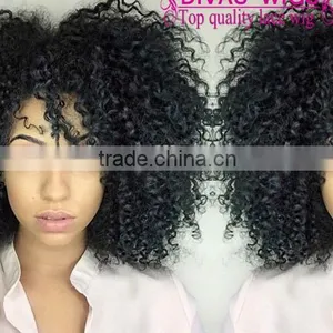 Cheap Curly Wigs, Afro Kinky Hair Extensions, Natural Afro Hair Extension thumbnail-1