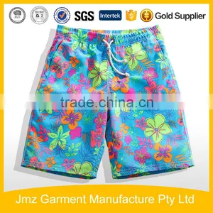 Top Quality Custom Men Beach Polyester Shorts Direct From Factory thumbnail-1