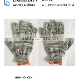 White Cotton Hand Gloves thumbnail-4
