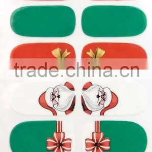 High Quality Happy Valentines Day Lovely Shining 3D Sky Red Nail Sticker Kaho Nail Sticker thumbnail-1