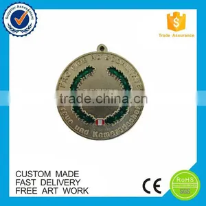 Wholesale OEM Soft Enamel Custom Metal Medals thumbnail-1
