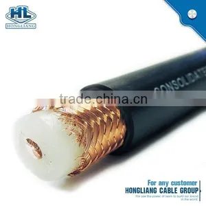 RG 8U Coaxial Cable BC Conductor 75 OHM Foam PE Al Foil CCA Wire Braid PVC Jacket thumbnail-3