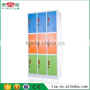 TJG-MC8531 Taiwan Wholesale Price Double Door Powder Coated Steel Closet Lockers thumbnail-3