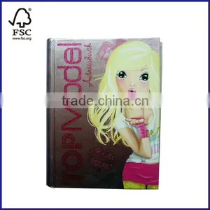 B5 Double Wire Hardcover Index Notebook With Card Set thumbnail-1