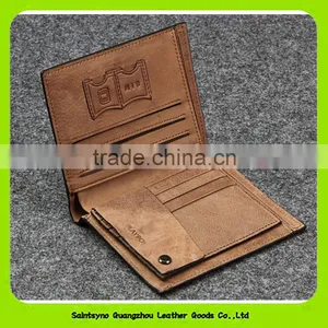 Fashion Vintage Men Leather Bifold Wallet Genuine Leather Wallet 16413 thumbnail-5