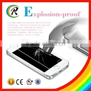 9h Hardness Tempered Glass Screen Film for Iphone se Screen Protector Paypal thumbnail-1