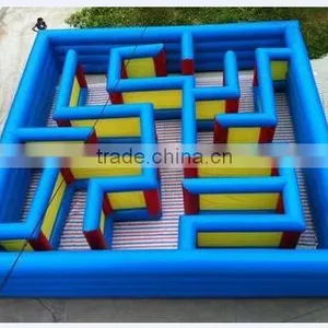 10mx12m Medium Size Inflatable Maze Inflatable Game thumbnail-1