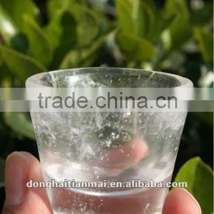Natural Clear Rock QUARTZ Crystal Cup thumbnail-1